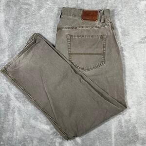 Dockers D3 Classic Fit Pants‎ Men's 34 x 28 Gray Medium Wash Casual Work